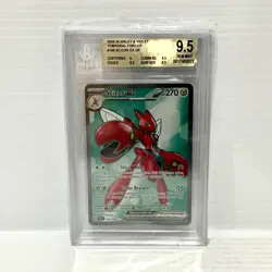 Scizor EX 195/162 - Temporal Forces - Graded Pokemon Card - BGS 9.5 (PSA 10) - Image 1
