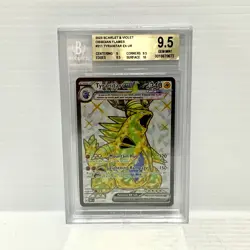 Tyranitar EX 211/197 - Obsidian Flames - Graded Pokemon Card - BGS 9.5 (PSA 10) - Image 1