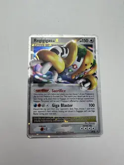 Regigigas LV.X DP30 Diamond and Pearl Holo Pokemon Card - Image 1