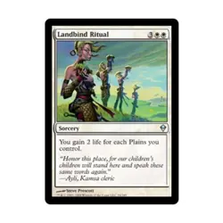 WOTC MtG Zendikar Landbind Ritual (U) (x4) NM - Image 1