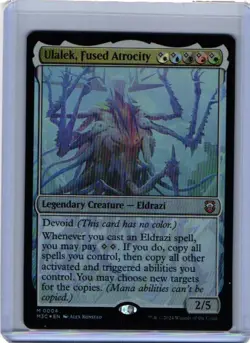 Ulalek, Fused Atrocity 4 M Commander: Modern Horizons 3 FOIL NM MTG - Image 1