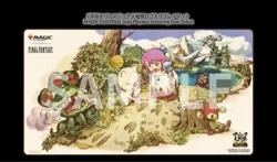 MTG Final Fantasy Playmat Great War Festival Token Moogle clues NEW from Japan - Image 1