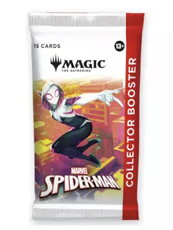 PRESALE Magic The Gathering Marvel's Spider Man Collector Booster Pack New MTG - Image 1