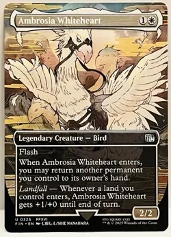 Ambrosia Whiteheart (Borderless) - #325-MTG-FINAL FANTASY-REGULAR-NM - Image 1