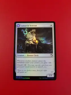 1x Lunarch Veteran | FOIL | Innistrad Midnight Hunt | MTG Magic Cards - Image 3