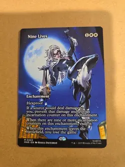 Nine Lives - Borderless - MtG Spider-Man - NM - Image 1