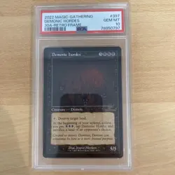 [PSA10] mc32 Psa10 Old Horns Demonic Hordes Mtg 30Th Edition - Image 1