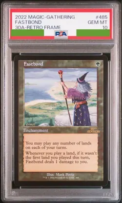 [PSA10] mc32 Mtg 30Th Anniversary Fastbond Psa10 - Image 1