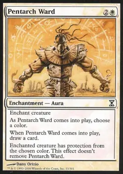 Pentarch Ward - Light Play MTG Time Spiral - Image 1