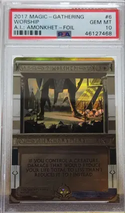 [PSA10] mc32 Psa10 Worship Masterpiece Mps Foil Mtg Magic - Image 1