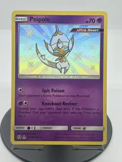 Pokemon TCG Poipole SV19/SV94 Hidden Fates: Shiny Vault Holo Rare NM - Image 1