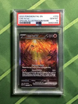 Chi-Yu EX 259/193 PSA 10 Paldea Evolved Special Illustration Rare Pokemon - Image 1