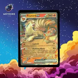 Carte Pokemon FEUNARD 038/165 EX Ultra Rare EV3.5 MEW 151 FR NEUF - Image 1