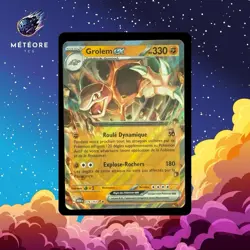 Carte Pokemon Grolem EX 076/165 MEW Ecarlate & Violet Pokemon 151 FR NEUF - Image 1