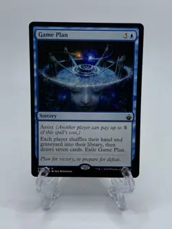 Game Plan - Battlebond - Rare - MTG - Magic the Gathering - Image 1