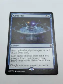 Game Plan - Battlebond - Rare - MTG - Magic the Gathering - Image 2