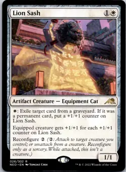 Lion Sash R Kamigawa: Neon Dynasty 26 NM - Image 1