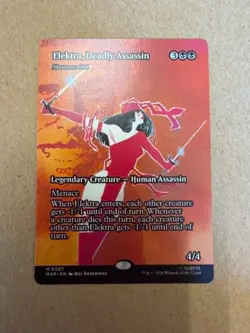 Elektra, Deadly Assassin (Massacre Girl) Marvel Super Heroes Borderless Mythic - Image 1