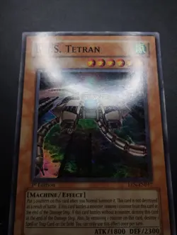 YUGIOH 2005 | B.E.S. TETRAN | EEN-EN017 | 1ST EDT | EXCELLENT | SUPER RARE - Image 5