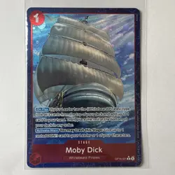One Piece TCG - Moby Dick, OP16-021 Alt Art, OP16 Set, English, NM - Image 1