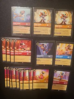 Minnie Mouse Lorcana Lot 19 Cards Includes Rare and super rare - Image 1