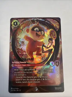 Jack Jack Parr Enchanted Disney Lorcana Wilds Unknown 232/204 - Image 1