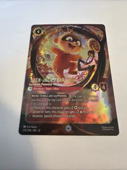 Jack Jack Parr Enchanted Disney Lorcana Wilds Unknown 232/204 - Image 3