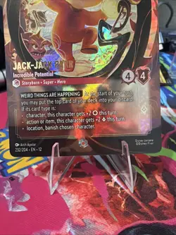 Jack-Jack Parr Lorcana Wilds Unknown Enchanted 232/204 - Image 3