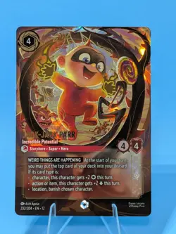 Jack-Jack Parr 2026 Lorcana Wilds Unknown (Enchanted) 232/204 - Image 1