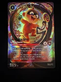Jack-Jack Parr Lorcana Wilds Unknown Enchanted 232/204 - Image 1