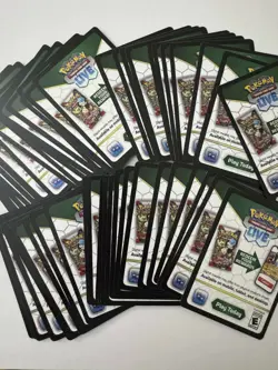 60x Pokemon TCG Live Primsatic Evolutions Code Cards - Codes Sent Digitally - Image 1