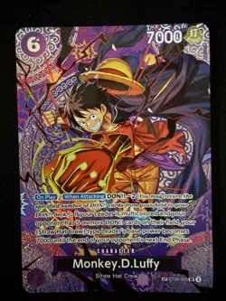 One Piece Card Game - OP-15 - ST26-005 SP - Monkey D. Luffy - English - Image 1