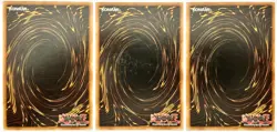 3 x CRMS-EN093 Puppet King - Secret Rare 1st Edition Lightly Played YuGiOh Cards - Image 2