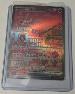 Mew ex 053 Sv: Scarlet & Violet Promo Cards Holo SEALED - Image 1