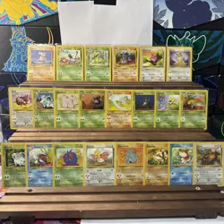 French Jungle Unlimited Pokemon 22 Card Lot - Image 1