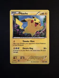 Pikachu (Collector Chest) - XY89 XY Promos Pokemon Card - Lightly Played - Image 1