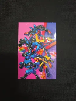 Pokemon Lucario Riolu Cracked Ice Holo Team Rocket Card Database Set Peru - Image 1