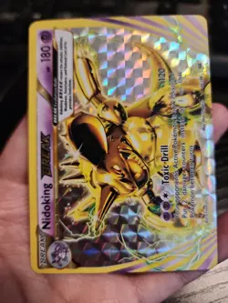 Nidoking BREAK 46/108 Pokemon Card Holo Near Mint NM - Image 1