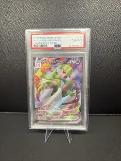 Pokemon Gardevoir VMAX TCG Champions Path Holo Ultra Rare Card 017/073 PSA 10 - Image 1