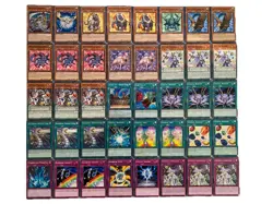 YUGIOH Jesse Anderson Crystal Beast Deck Complete 40 Cards - Image 3