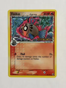 Feebas 49/101 EX Dragon Frontiers Stamped Reverse Holo Pokemon Card - Image 1