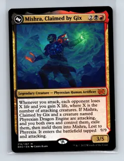 The Brothers' War #216 Mishra, Claimed by Gix - Image 1