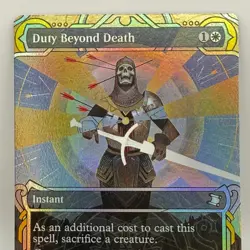 Duty Beyond Death 0004 Secret Lair Foil MTG Magic The Gathering SOA English - Image 1