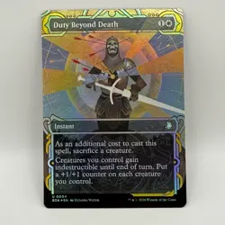 Duty Beyond Death 0004 Secret Lair Foil MTG Magic The Gathering SOA English - Image 3