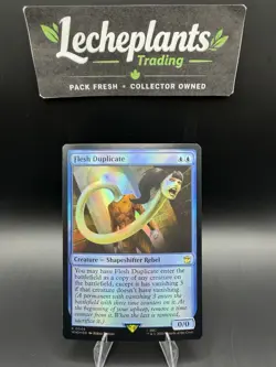 1x MTG Flesh Duplicate (Foil) - Doctor Who (WHO) #44 - Magic the Gathering - Image 1