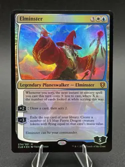 Elminster Commander Legends: Battle for Baldur's Gate Foil - Image 1