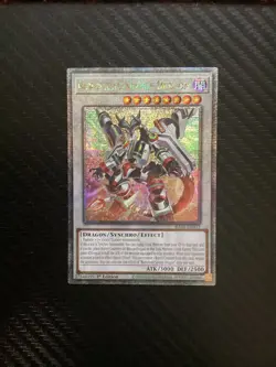 Yugioh! Borreload Savage Dragon - RA01-EN033 - Quarter Century Secret Rare - 1st - Image 1