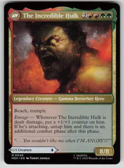 Bruce Banner Mythic Marvel Super Heroes 49 MTG Near Mint 2026 - Image 2