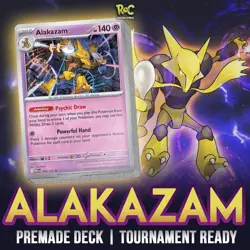 Alakazam - Premade Deck Tournament Ready - Pokemon TCG (up to date!) - Image 1