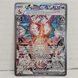 Charizard ex 223/197 Obsidian Flames Secret Illustration Rare SIR NM MT Pokemon - Image 1
